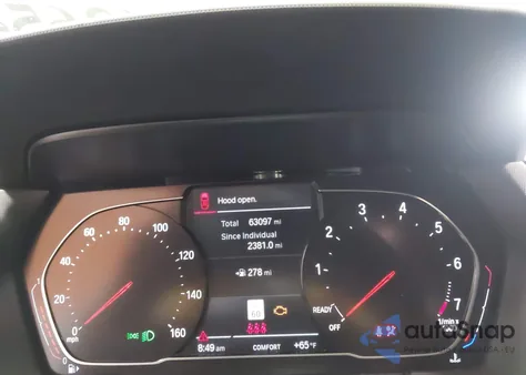 2021 BMW 228I Gran Coupe Sdrive z USA, uszkodzony, nr VIN WBA53AK09M7H54818